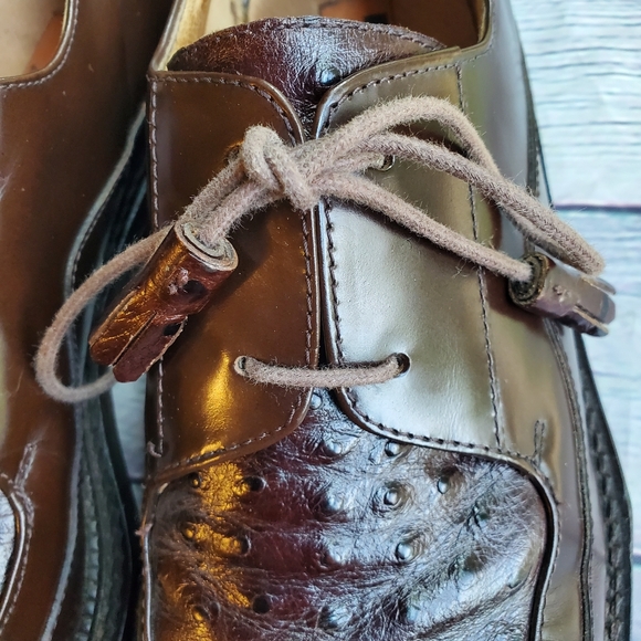 FLORSHEIM BARLETTA BROWN MEN\'S SHOE\'S OXFORD SZ.10 main image 5